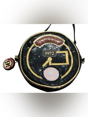 Hogwarts Express Round Crossbody Bag - clock face.  Harry Potter brand.